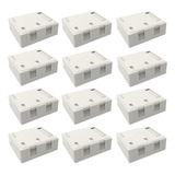 12x Toma Furukawa 2 Puertos Rj11 Rj45 Cat5e Cat6 Interno