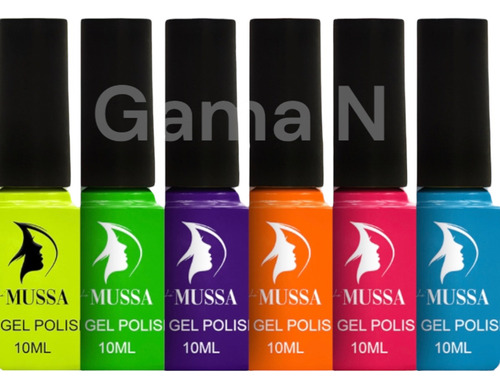 Gama Gel Esmalte Uv Semipermanente 6 Piezas - Elegir Gama