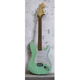 Stratocaster Squier By Fender Green Surf