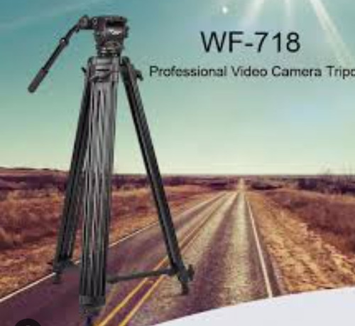 Tripode Profesional Weifeng Wf 718 1.9m Video Fluido+bolso