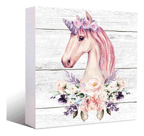 Escrito De Unicornio Para Deicina En Casa, Decoración Temáti