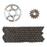 Kit Arrastre Piñon Cadena Sprocket Pulsar Ns200 520h-116l