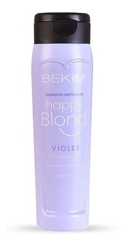 Shampoo Matizador Violeta Blond Happy X 250ml Bekim 
