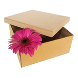 10 Cajas Con Tapa Mdf 3 Mm 13x13x10 Cm 