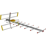 Antena Áerea Para Exterior Ganancia 27db Tv Digital Tdt 10 M