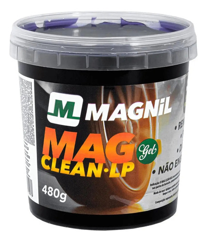 Mag Clean Gel Limpa Pneu/pretinho  Premium + Brilho