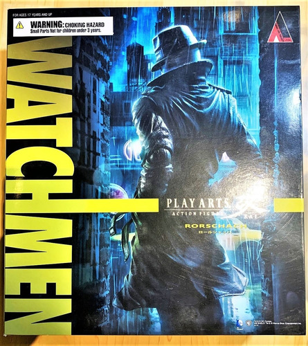 Rorchach De La Pelicula Watchmen Play Arts Kai Square Enix