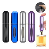 4 Piezasbotella Recargable Perfume - Atomizador Portátil 