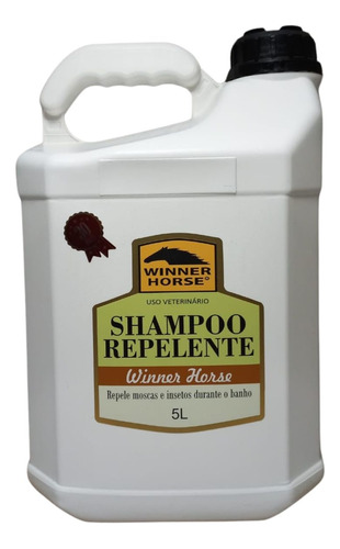 Shampoo Repelente Para Cavalos Winer Horse 5 Litros Leilão