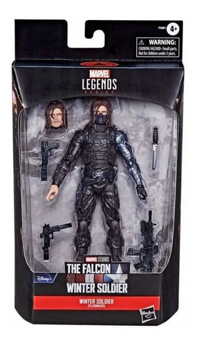 Figura Soldado Del Invierno Flashback Marvel Legends Hasbro