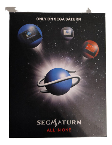 Cartucho Desbloqueio E Suporte De 1/4 Megas Sega Saturn Nvo