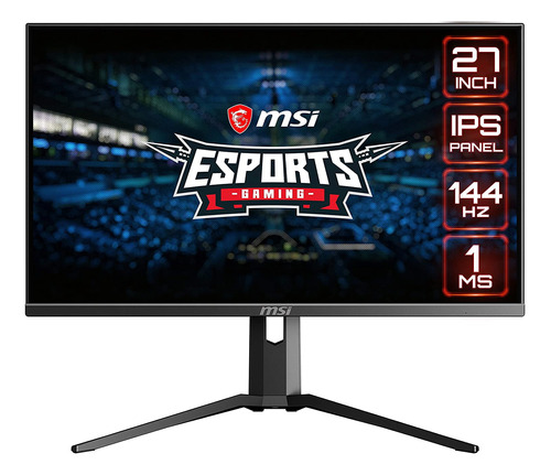 Monitor Lcd Led Full Hd 27'' Msi Optix Mag273r Color Negro