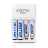 Bateria Beston Recargables Aa/aaa X 4 Pack + Cargador