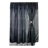 Jgo Cortina De Encaje Doble Hoja 2m Alto X 2.50m De Ancho 