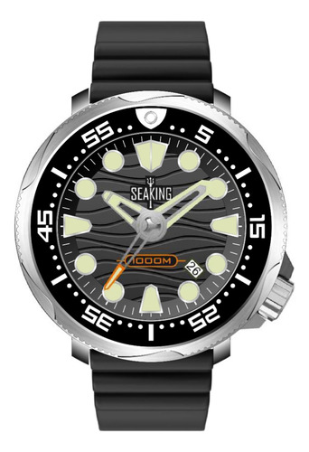 Sea King Diver Professional Mergulho 1000m Autom. Seiko Nh35