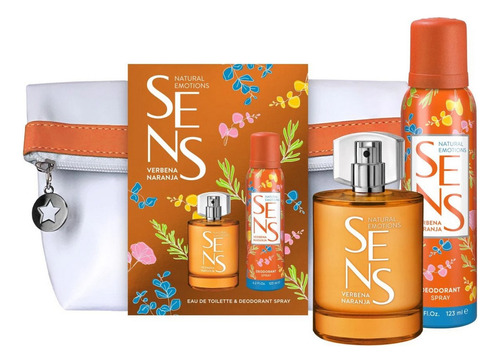 Sens Natural Emotions Verbena Naranja Necescer Edt + Deo