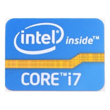  Sticker Intel Core I7 Modelos 2th/3th Generación Calcomanía