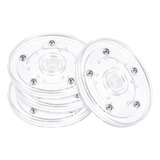 Plato Giratorio Organizador De Armario Lazy Susan 4 4pzs