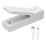 Sellador De Bolsas Usb Recargable 2 En 1, Sellador Térmico,