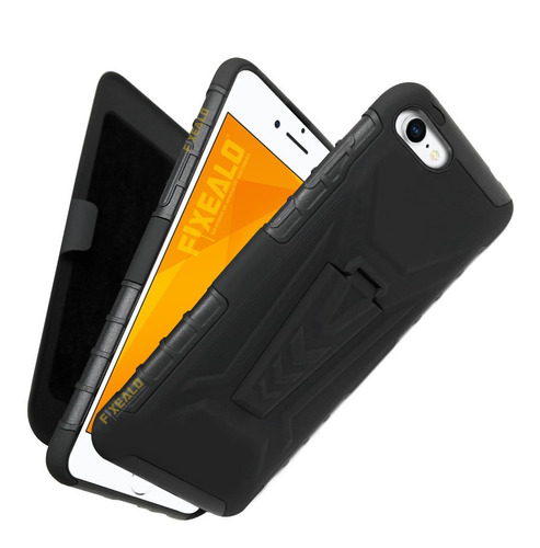 Funda Para iPhone + Mica Completa Rudo Clip Protector Extra