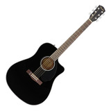 Guitarra Electro Acústica Fender Cd 60sce Negra