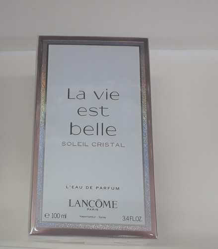 Perfume La Vie Est Belle Soleil Cristal Lancome Edp X100 Ml 