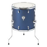 Surdo Bateria Dr1414f Filme Duplo D One Rocket 14'' Azul Bss