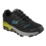 Tenis Lifestyle Skechers Max Protect - Negro - Azu