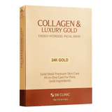 3w Clinic Collagen  Luxury Gold Energy Hydrogel Mascarilla F