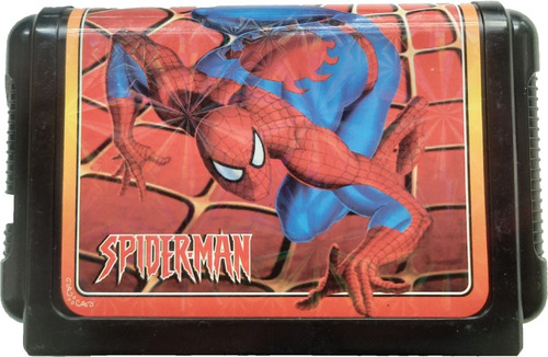 Cartucho Spiderman 16 Bits Retro Once