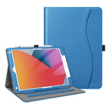 Funda Fintie, Azul Real, Compatible Con iPad De 9ª/8ª/7ª Gen