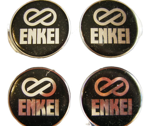 Enkei  - Juego Logos Llantas 49 Mm Diámetro X 4