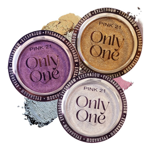 Sombras Individual Brillante The Only Pink 21