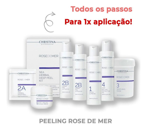 Peeling Do Mar Morto 1x Aplicação - Pronta Entrega