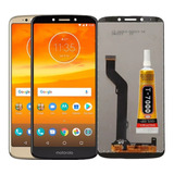 Tela Display Touch Lcd Motorola Moto E5 Plus Xt1924-4 + Cola