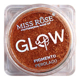 Pigmento Sombra Perolado Glow Up Miss Rôse - Cor 04 Bronze