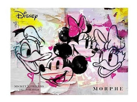 Mickey & Friends Truth Be Bold X Morphe Paleta De Sombras 