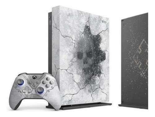 Xbox One X 1tb Gears 5 Limited Edition Bundle Color  Gris