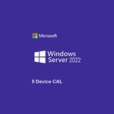 Microsoft Windows Server 2022 License 5 Device Cal R1806 Vvc