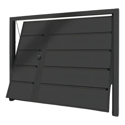 Manual De Fabricação Portão Basculante + Fotos De Modelos Cor Preto super preço baixo | MercadoLivre