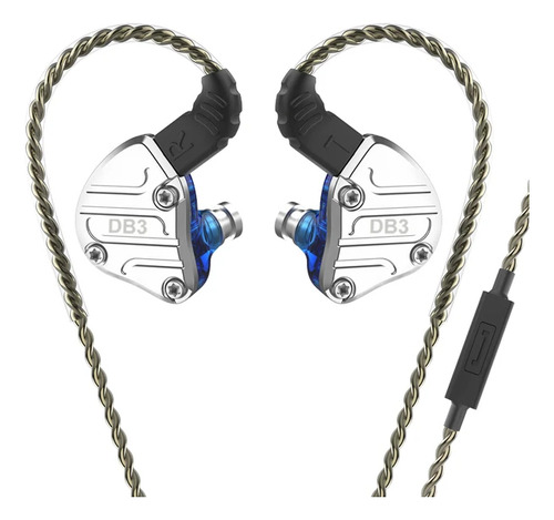 Auriculares Nicehck Db3, Monitores Desmontables Con Mic