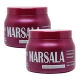 Kit 2 Máscaras Matizadoras Marsala Mairibel 500g