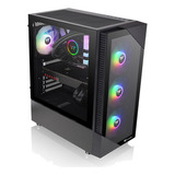 Gabinete Thermaltake View 200 Tg Argb Vidrio Templado 3 Fan