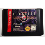 Ultimate Mortal Kombat 3 Sega Genesis Original Americano Mg 