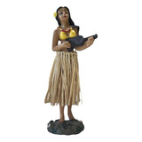 Muñeca Hawaiana De Tamaño Pequeño Con Guitarra Home De 6.29