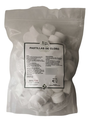 Pastillas De Cloro 1 Kg 