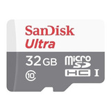 Cartão De Memória Sandisk 32g Ultra Com Adaptador Sd 32gb