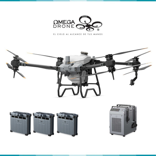 Agras T40 - Cargador - 3 Batts - Cap Incluida - Omega Drone