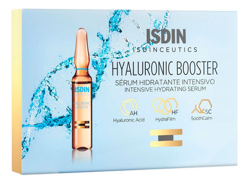 Isdin Isdinceutics Hyaluronic Booster Serum Hidratante 5 Amp