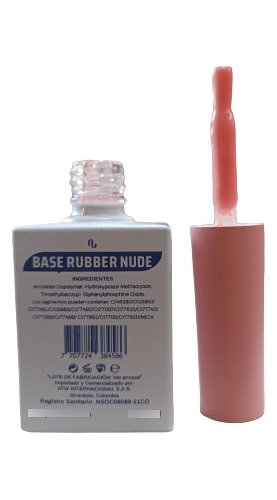 Quor Esmalte Semipermanente Base Rubbe - mL a $2660